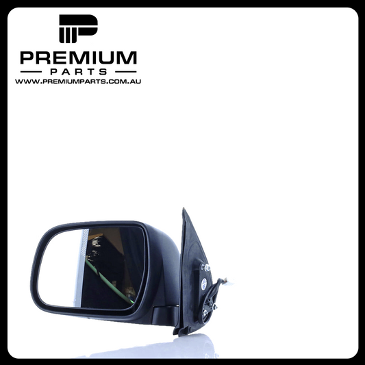 Black Door Mirror Electric Adjust Left Side  suits Toyota Hilux 15/16/25/26 Series SR & SR5 2007 to 2010