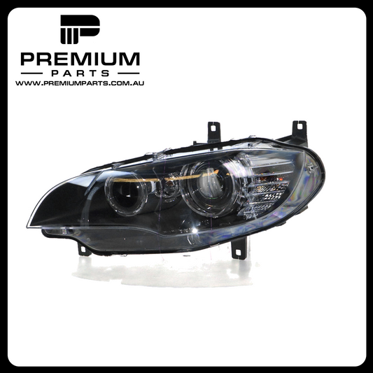 Xenon Adaptive Head Lamp Left Side Genuine suits BMW X5/X6 2007 to 2012
