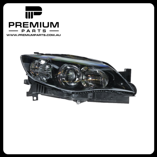 Black Head Lamp Right Side  suits Subaru Impreza/WRX/STi 2007 to 2014