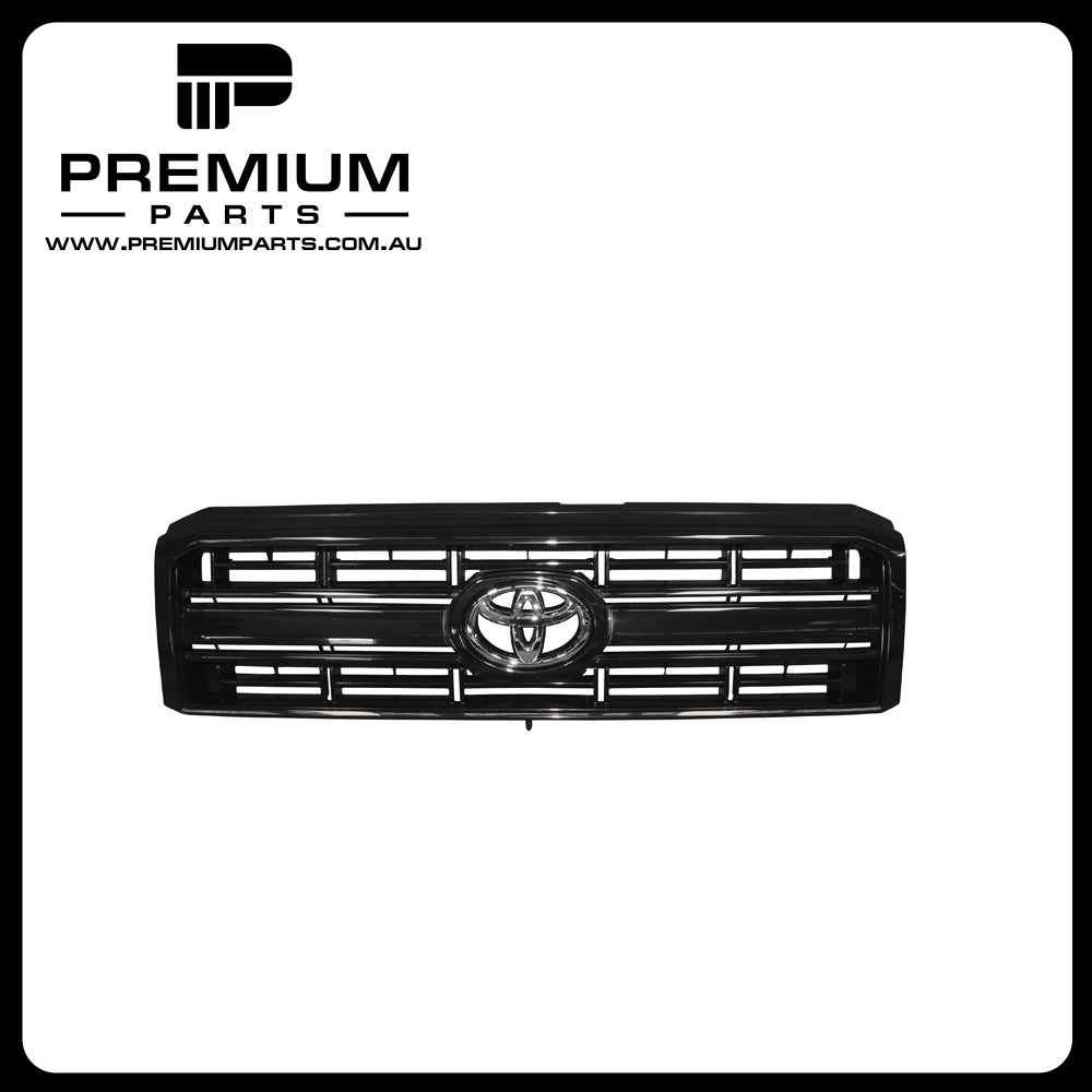 Black Grille Genuine suits Toyota Landcruiser 76/78/79 Series Workmate 1/2007 On