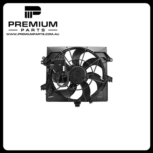 12 v Radiator Fan Assembly Genuine Suits Hyundai Veloster FS 2011 to 2017