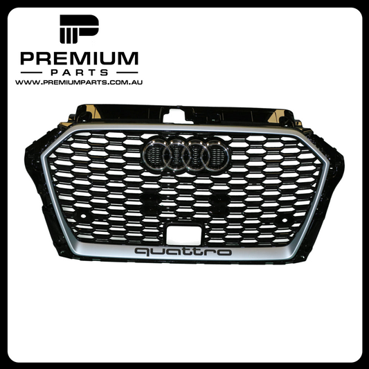 Grille Genuine Suits Audi RS3 8V Sedan/Hatch 7/2017 On