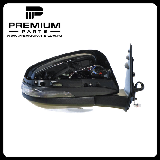 Door Mirror with Indicator Right Side Genuine suits Toyota Hilux GUN126R/136R 2017 On