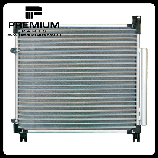 610 x 500 x 16 mm 5.4 mm Fin A/C Condenser Aftermarket Suits Toyota Fortuner GUN156R 2015 to 2021