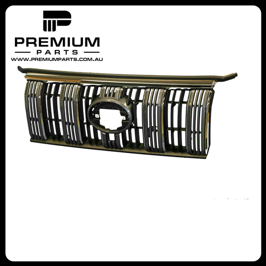 Grille Genuine suits Toyota Prado GDJ150R Kakadu 11/2017 On (suits Pre-Crash, Terrain Monitor & Blind Spot Systems)