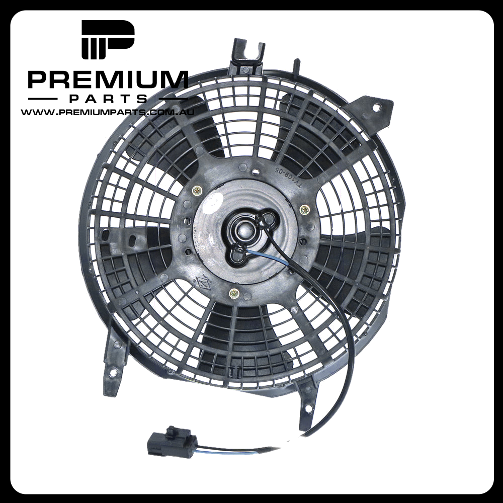 A/C Condenser Fan Assembly Aftermarket suits Toyota Corolla 1.6L 4A & 1.8L 7A 4CYL