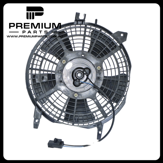 A/C Condenser Fan Assembly Aftermarket suits Toyota Corolla 1.6L 4A & 1.8L 7A 4CYL
