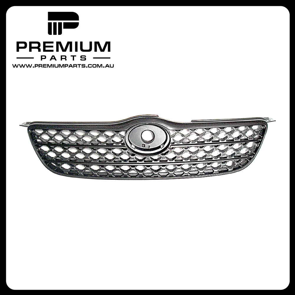 Black Grille Aftermarket suits Toyota Corolla 10/2001 to 4/2004