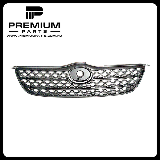 Black Grille Aftermarket suits Toyota Corolla 10/2001 to 4/2004