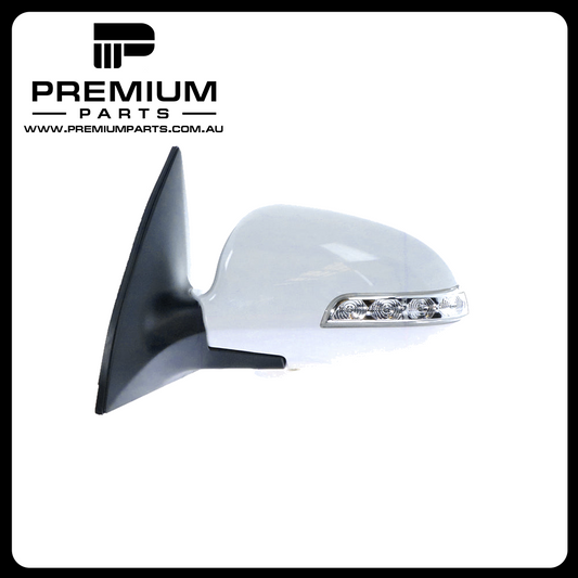 Door Mirror, With Indicator, Left Side Genuine Suits Hyundai i30 FD Wagon 2009 to 2012