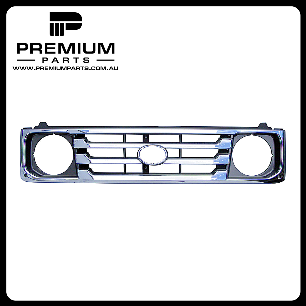 Chrome Grille Aftermarket suits Toyota Landcruiser 78/79 Series 8/1999 to 1/2007