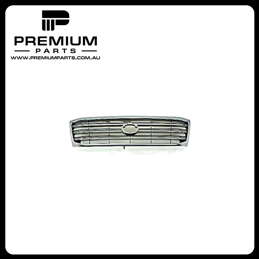 Chrome Grille Aftermarket suits Toyota Landcruiser 100 Series 8/2002 to 5/2005