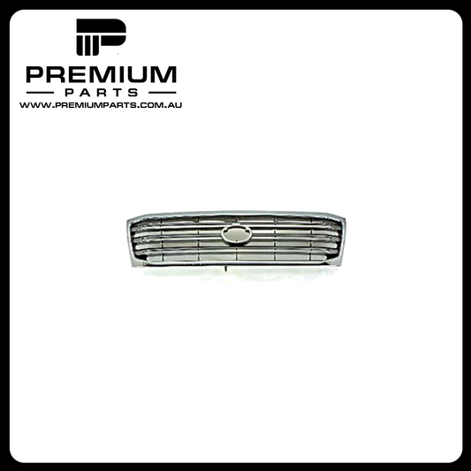 Chrome Grille Aftermarket suits Toyota Landcruiser 100 Series 8/2002 to 5/2005
