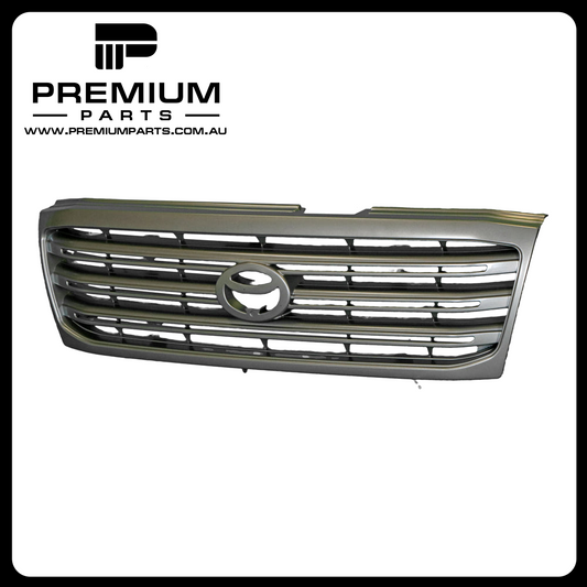 Silver Grille Aftermarket suits Toyota Landcruiser 100 Series 8/2002 to 5/2005