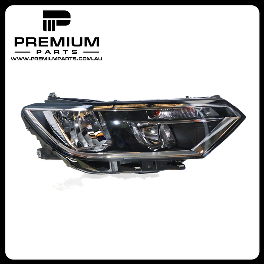 Halogen Head Lamp Right Side Genuine Suits Volkswagen Passat B8 2015 to 2021