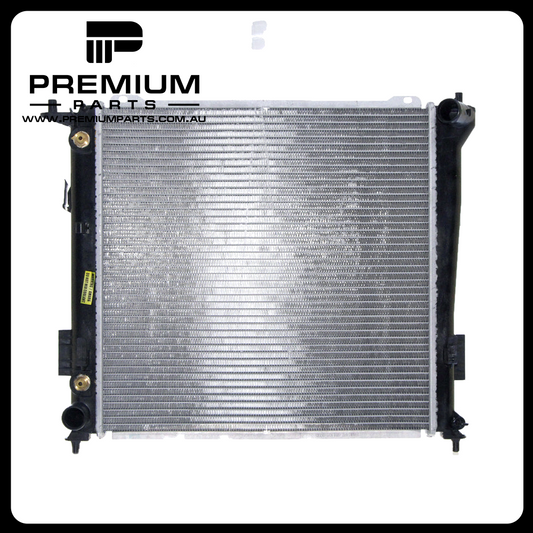 Radiator 33 mm 33 / Plastic Aluminium 450 x 455 x 26 mm Automatic 1.6 L D4FB Aftermarket Suits Hyundai i30 FD 2007 to 2012