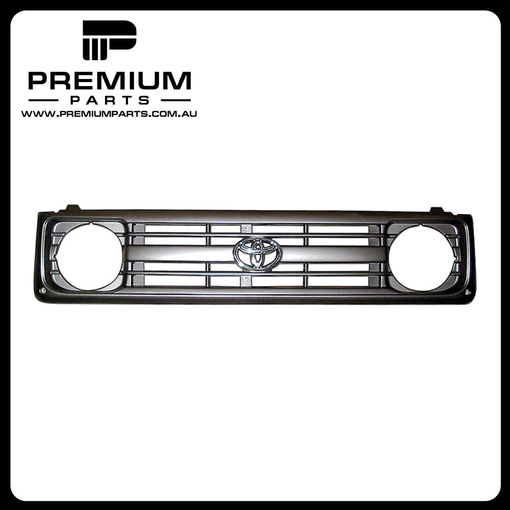 Black Grille Genuine suits Toyota Landcruiser 70/75 Series 1/1995 to 8/1999