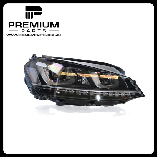 Xenon Head Lamp Right Side Genuine Suits Volkswagen Golf R MK 7 4/2014 to 7/2017