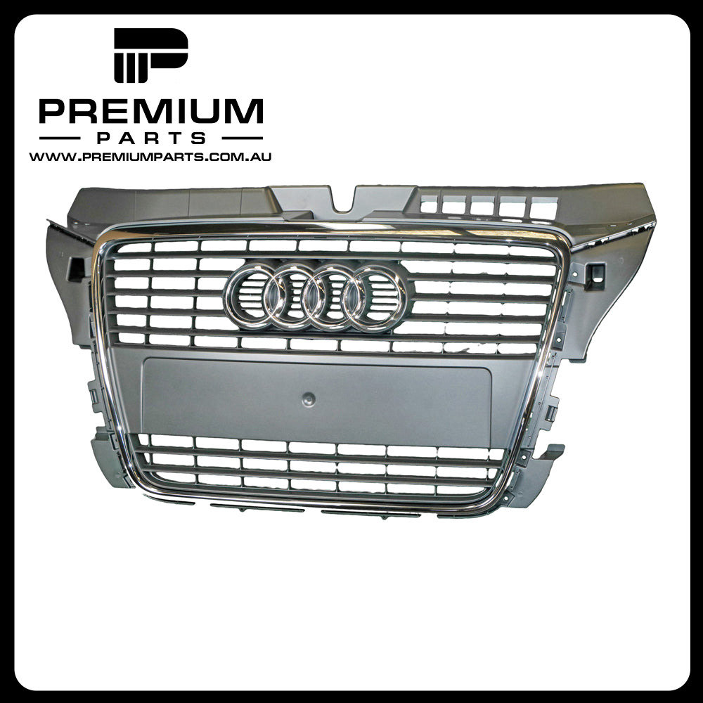 Grey Grille Genuine Suits Audi A3 8P 2008 to 2014
