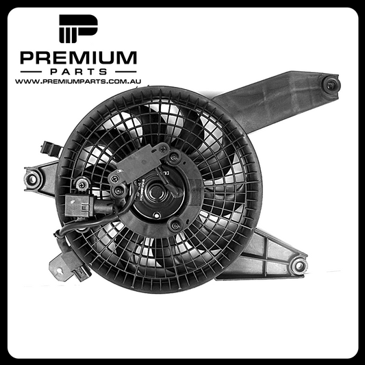 A/C Condenser Fan Assembly Right Side Aftermarket Suits Hyundai Terracan HP 2001 to 2006