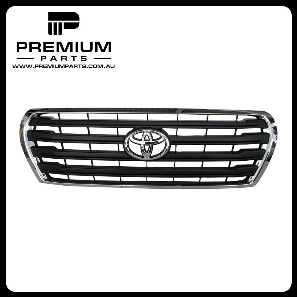 Chrome Grille Genuine suits Toyota Landcruiser 200 Series 3/2012 to 9/2015