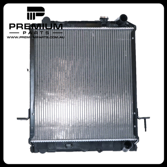 Radiator CT 38 / 38 mm Plastic Aluminium 510 x 466 x 32 mm Manual Aftermarket Suits Isuzu Truck N Series NKR/NPR/NPS 1994 to 2007