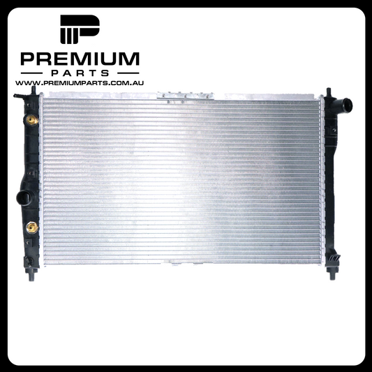 Radiator 35 / 35 mm Plastic Aluminium 635 x 378 x 16 mm Manual/Auto 1.5/1.6LT L A15/A16 Aftermarket Suits Daewoo Lanos T100/T150 1997 to 2003