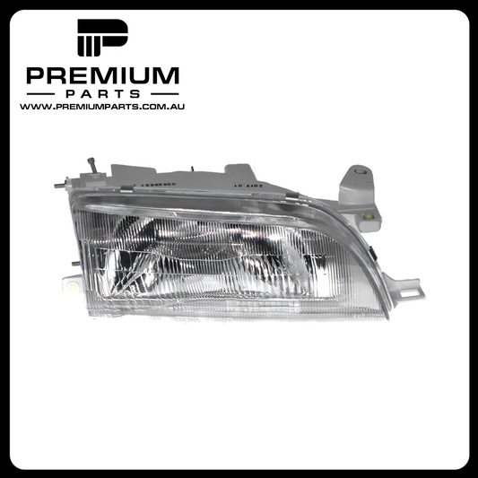 Plastic Lens Head Lamp Right Side  suits Toyota Corolla AE102