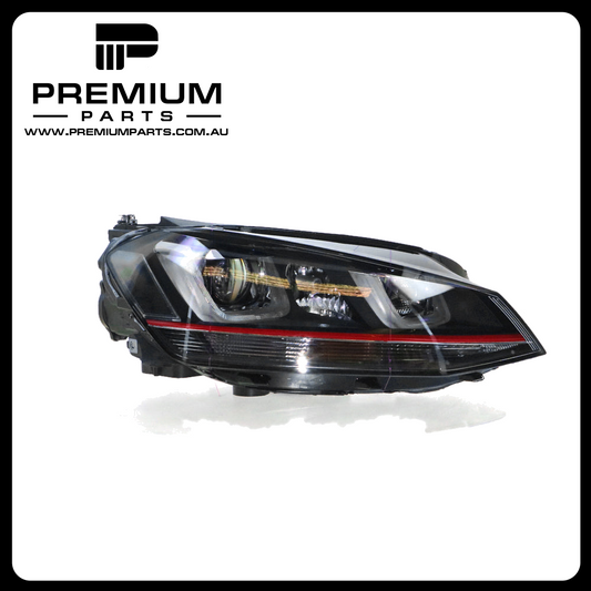 Xenon Head Lamp Right Side Genuine Suits Volkswagen Golf GTi Performance MK 7 10/2013 to 7/2017