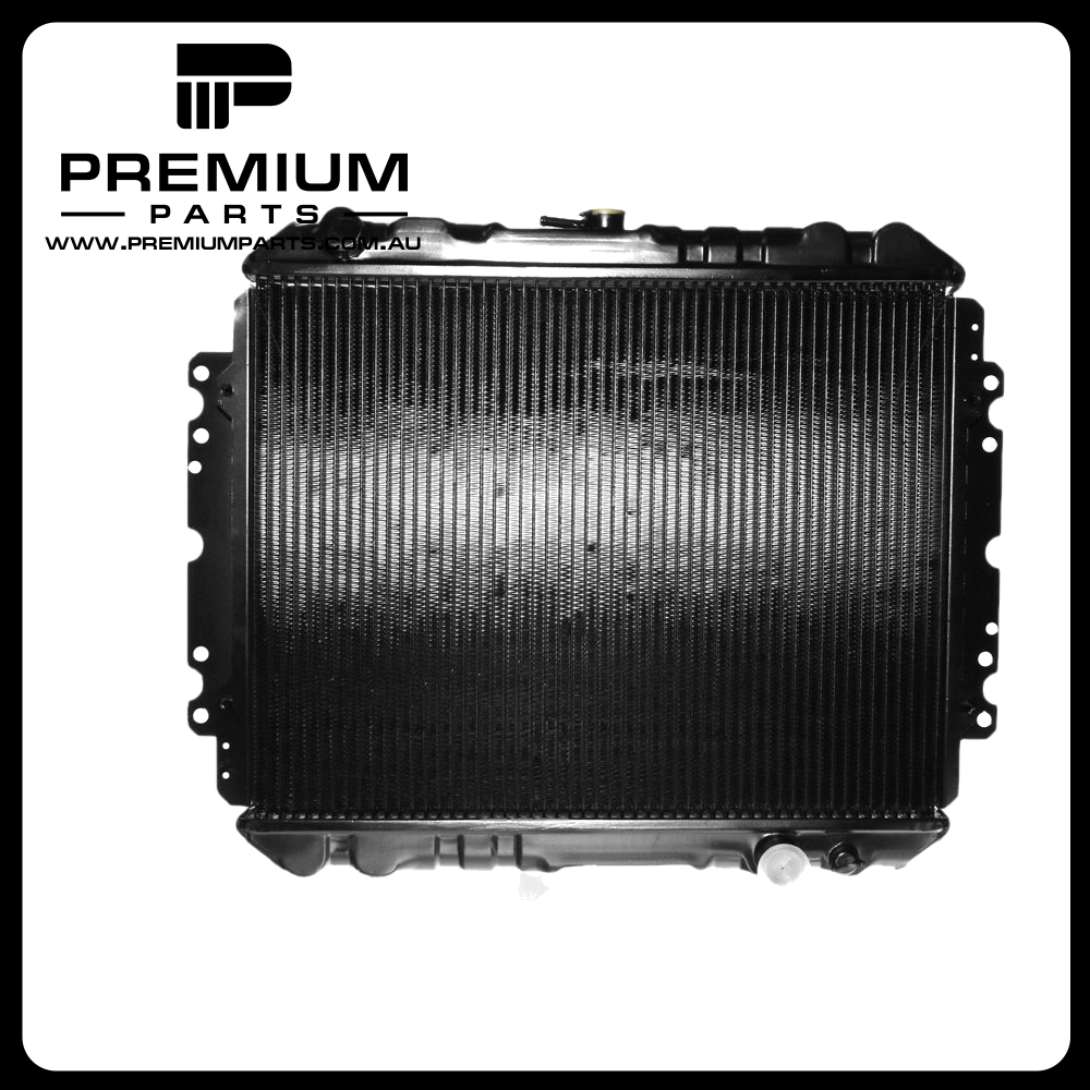 Radiator 32 / 32 mm Brass Copper 420 x 548 x 32 mm Manual 2.8 L 4JB1 Aftermarket Suits Holden Rodeo TF 1988 to 2003