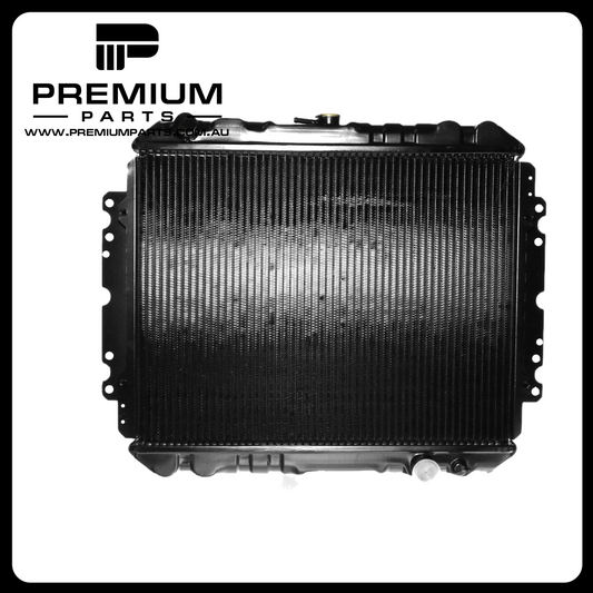 Radiator 32 / 32 mm Brass Copper 420 x 548 x 32 mm Manual 2.8 L 4JB1 Aftermarket Suits Holden Rodeo TF 1988 to 2003