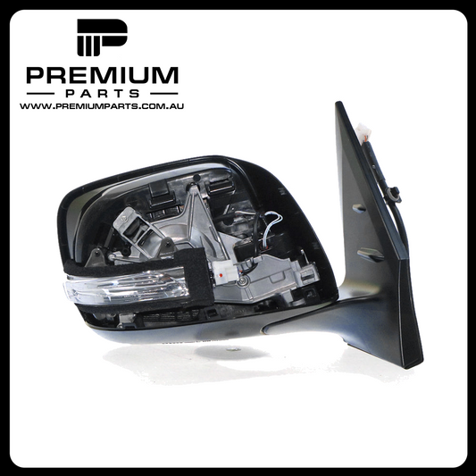 Door Mirror, Electric Folding, Right Side Genuine suits Toyota Landcruiser 200 Series 2012 to 2015
