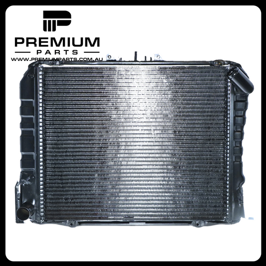 Radiator 35 / 35 mm Brass Copper 490 x 410 x 32 mm Manual 2.8 L 3L Aftermarket Suits Toyota Hiace RZH / LH10# 1989 to 2005