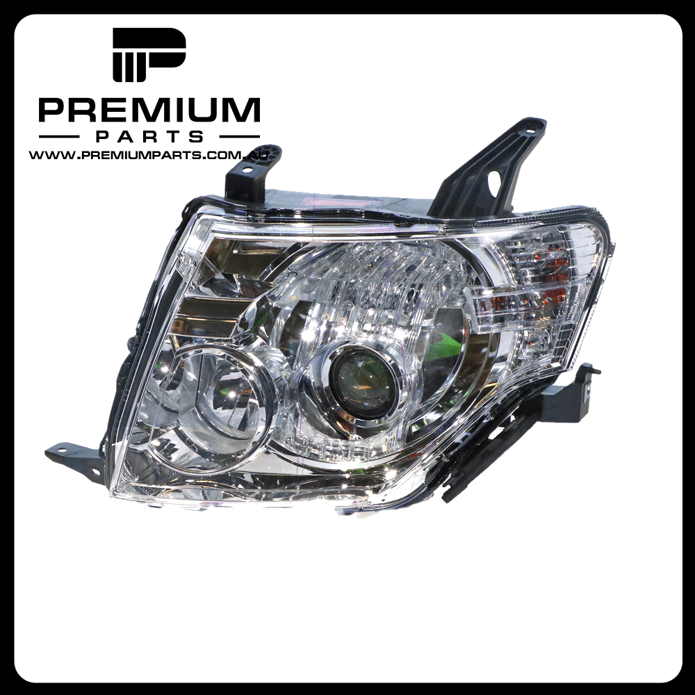 Xenon Head Lamp Left Side Genuine Suits Mitsubishi Pajero Exceed NT 2009 to 2011