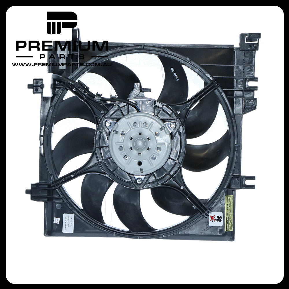 12 v 2.5 L 4 Cyl T/PET Radiator Fan Assembly Aftermarket suits Subaru