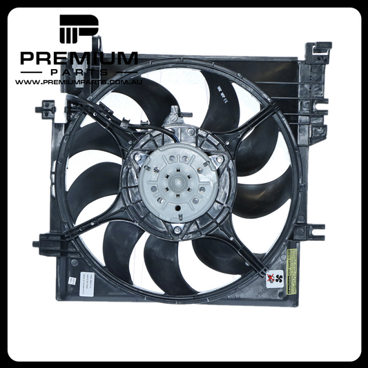 12 v 2.5 L 4 Cyl T/PET Radiator Fan Assembly Aftermarket suits Subaru