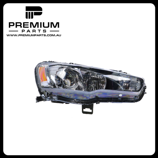 Xenon Head Lamp Right Side Genuine Suits Mitsubishi Lancer CJ 2007 to 2015