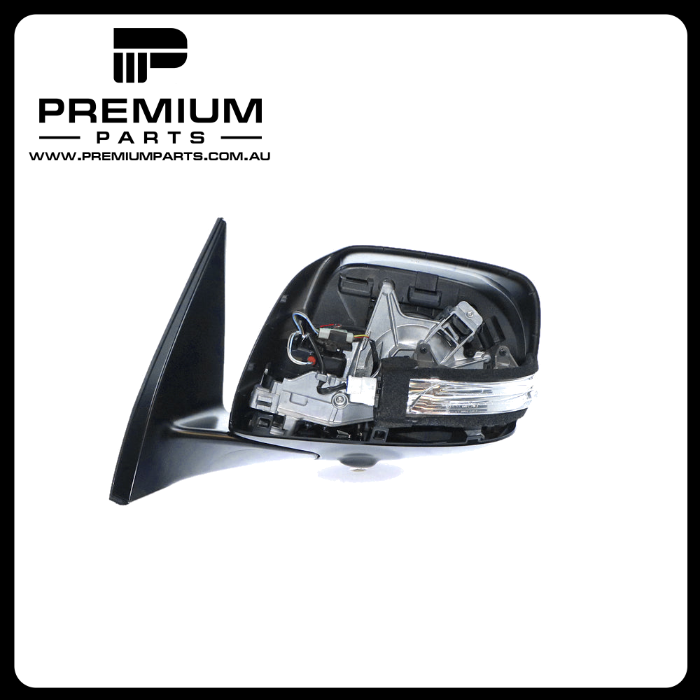 Door Mirror With Camera & Indicator Left Side Genuine suits Toyota Prado ZR KDJ155R 8/2009 to 11/2013