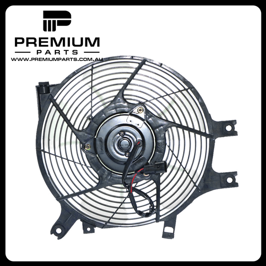 A/C Condenser Fan Assembly Aftermarket suits Mitsubishi Challenger/Triton 3.0L 6G72 V6 Petrol