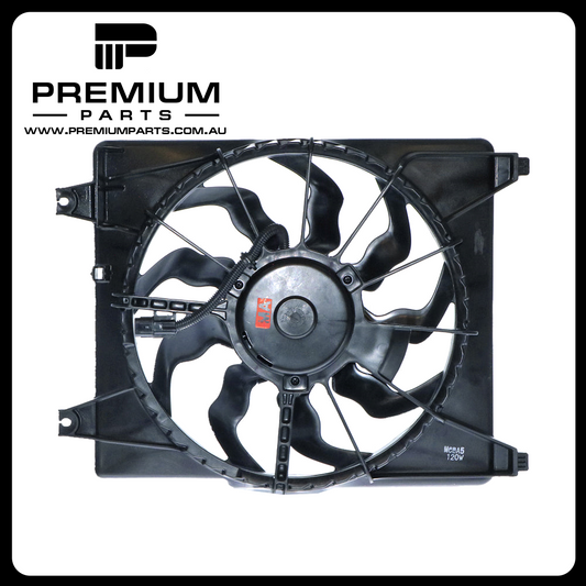 A/C Condenser Fan Assembly Aftermarket suits Hyundai iMax and iLoad 2008-2018