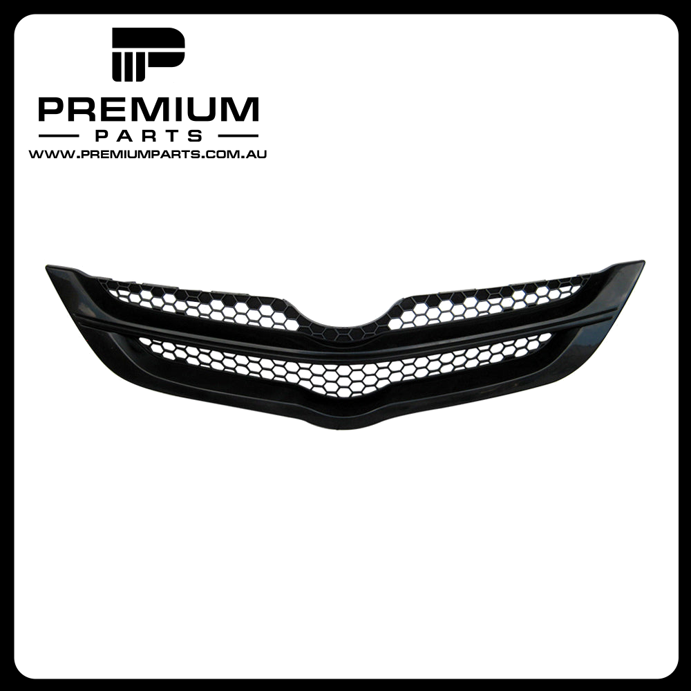 Black Grille Aftermarket Suits Toyota Yaris NCP93R Sedan 2006 to 2008