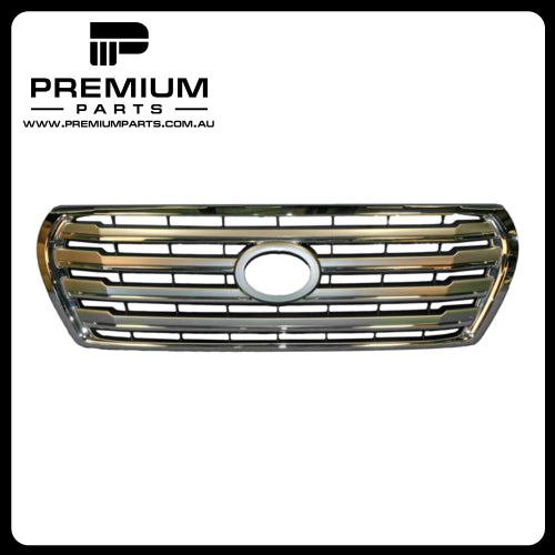 Chrome Grille Aftermarket suits Toyota Landcruiser 200 Series VX/Sahara 3/2012 to 9/2015