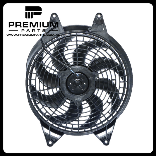 A/C Condenser Fan Assembly Aftermarket Suits Kia Carnival KV11 Wagon 1999 to 2006
