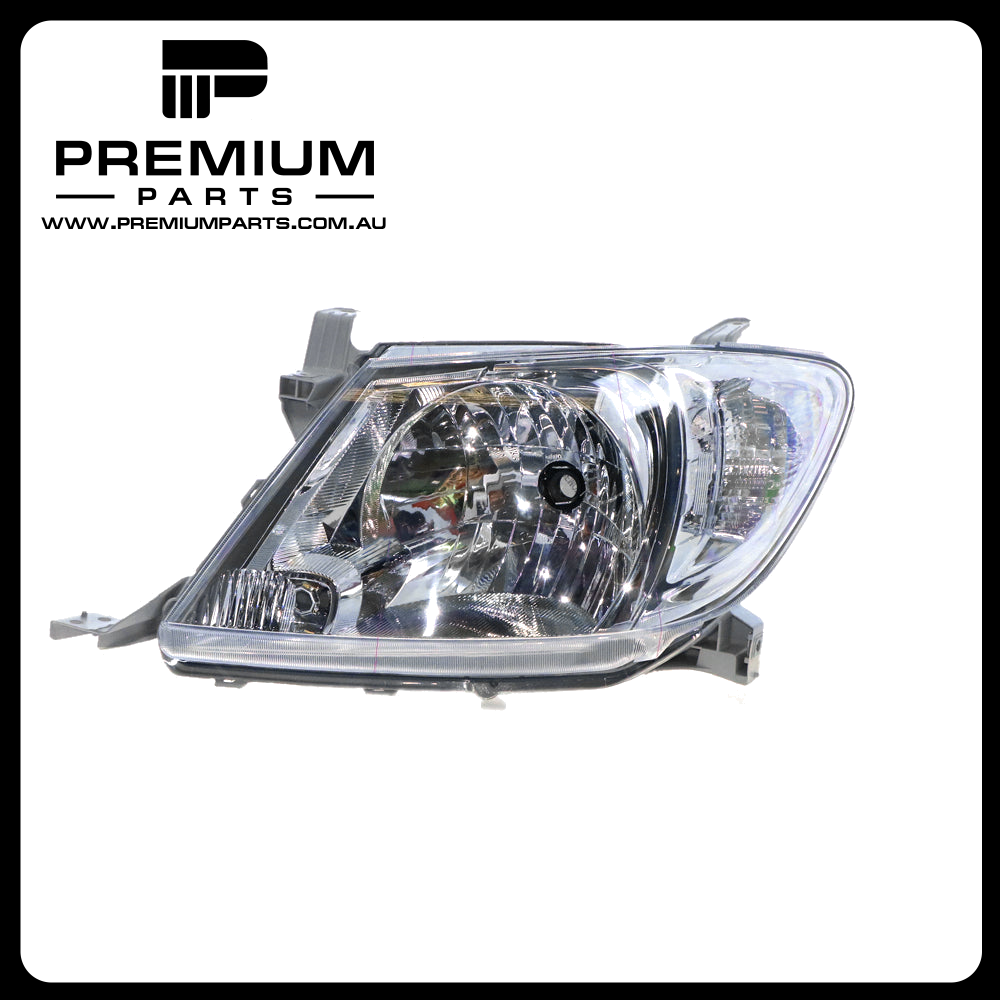 Head Lamp Left Side  suits Toyota Hilux 2008 to 2011