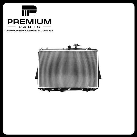 Radiator 34 mm 34 / Plastic Aluminium 475 x 765 x 26 mm Automatic 3.5 L 2GRFE Aftermarket Suits Toyota Kluger GSU40R/GSU45R 2007 to 2013