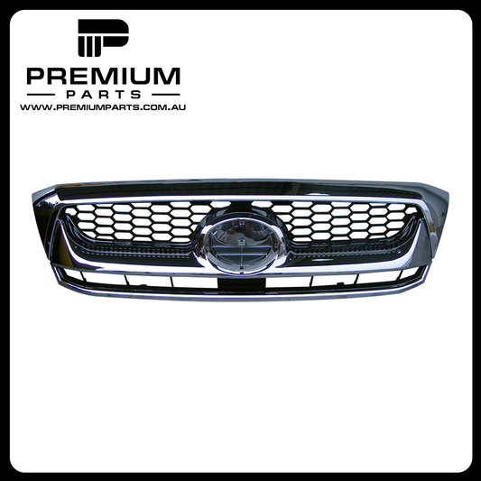Grey Grille w/Chrome Surround suits Toyota Hilux SR5 8/2008 to 7/2011