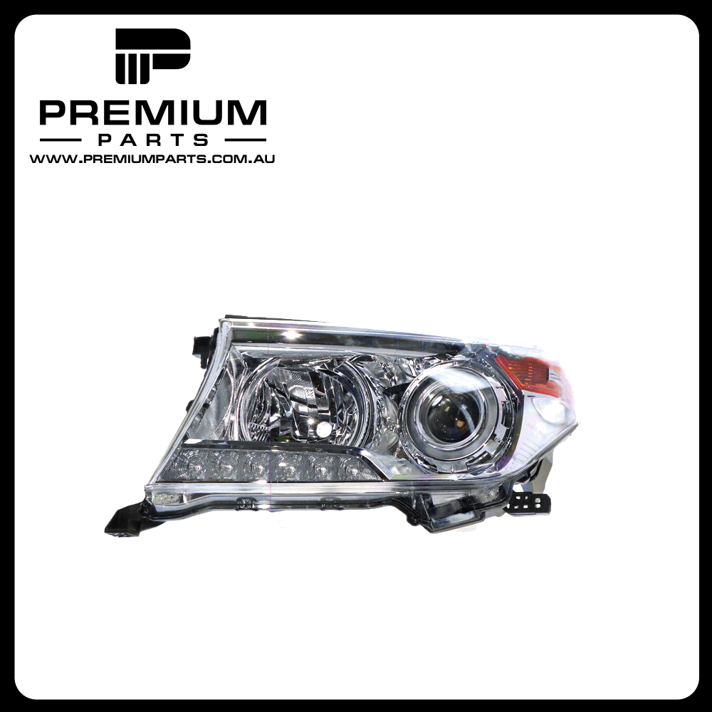 Xenon Head Lamp Left Side Genuine suits Toyota Landcruiser 200 Series 2007 to 2015