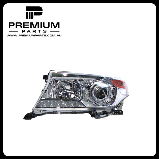 Xenon Head Lamp Left Side Genuine suits Toyota Landcruiser 200 Series 2007 to 2015