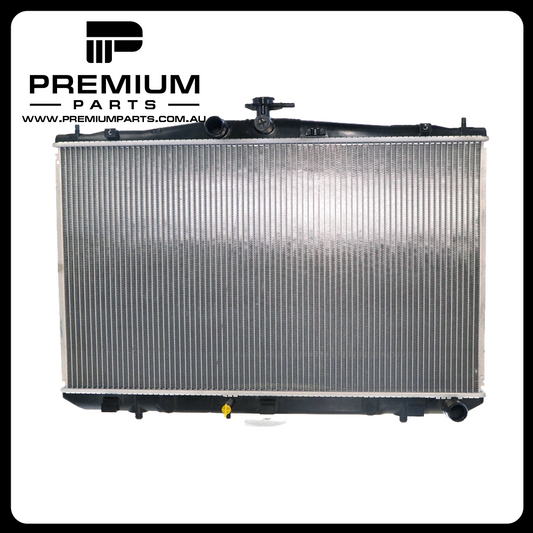 Radiator 35 / 35 mm Plastic Aluminium 450 x 767 x 27 mm CVT 3.5 L 2GRFXE 3 / 2009 - 1 / 2012 Aftermarket Suits Lexus RX450H GLY15 2009 to 2012