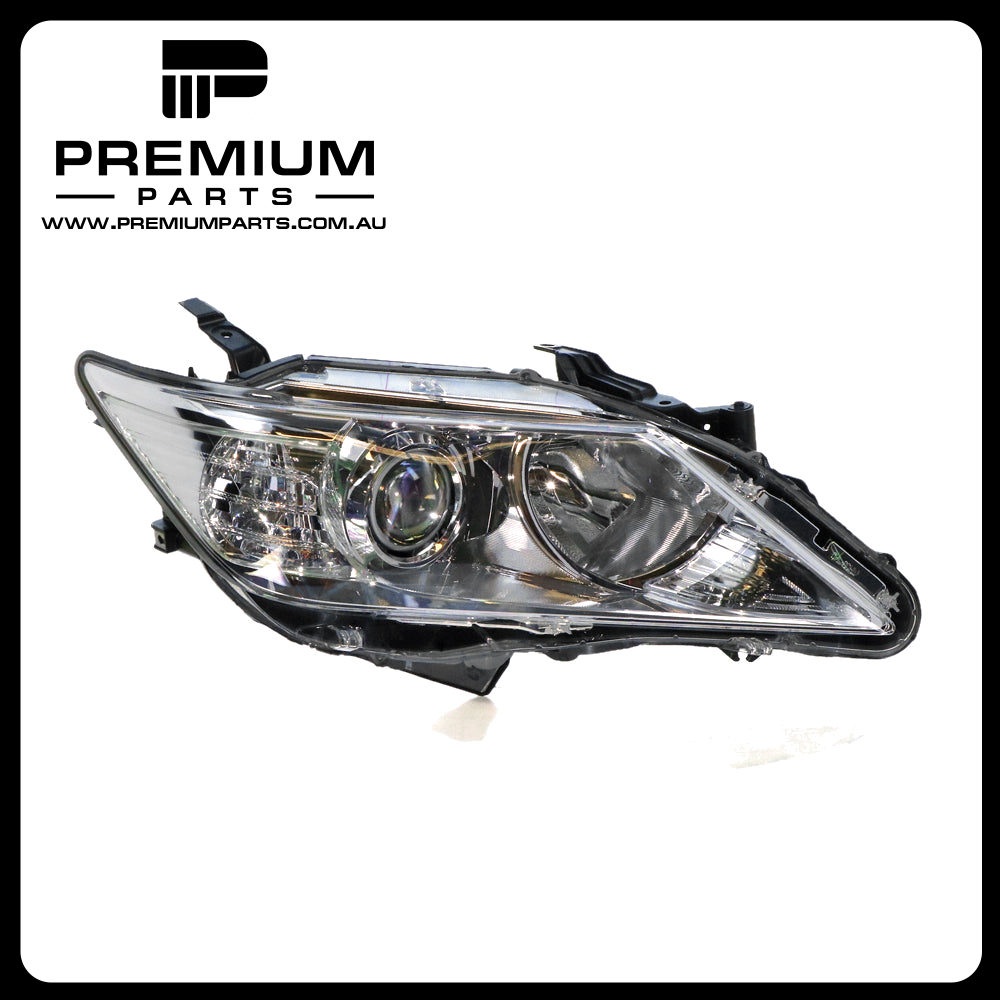 Halogen Head Lamp Right Side Genuine Suits Toyota Aurion GSV50R 2012 to 2017